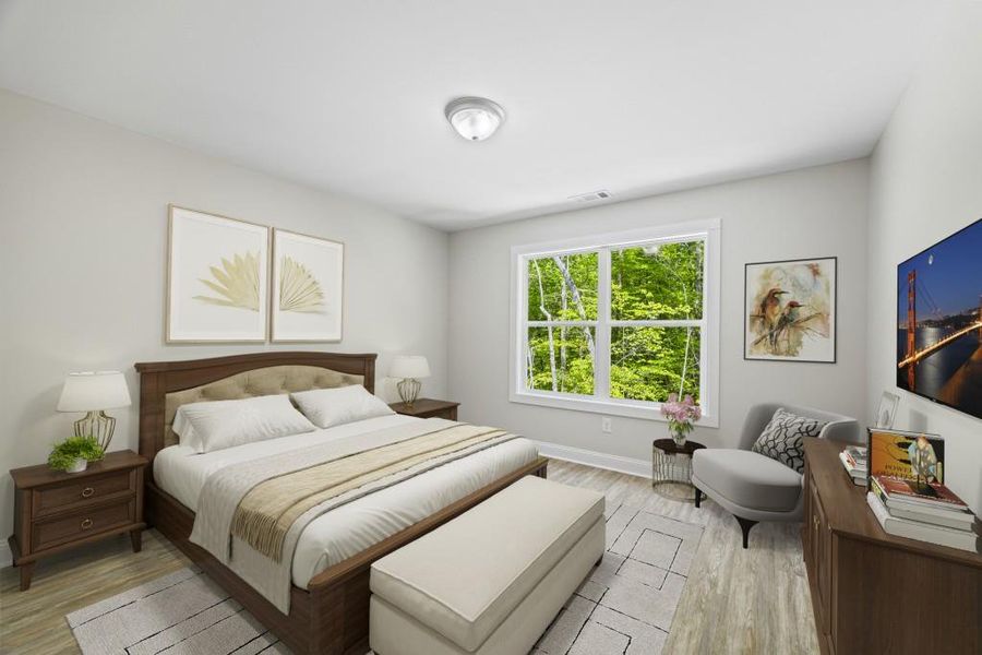 Furnished interior view inside a new home in , Lavonia (Image 45).