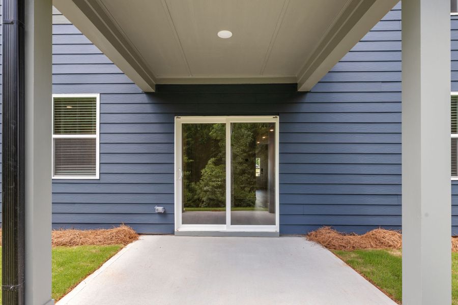 A house with a porch. A house with a porch.