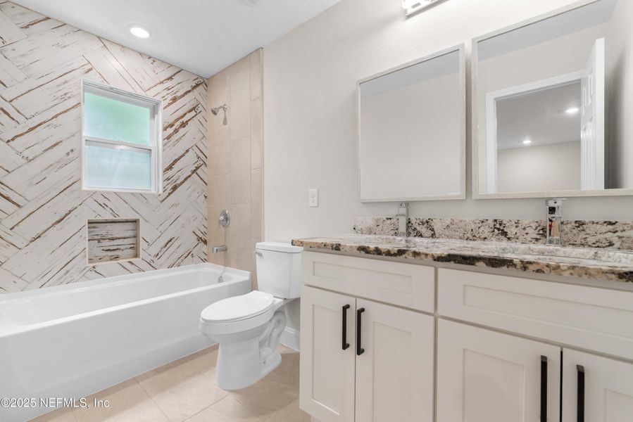 Furnished interior view inside a new home in , Jacksonville (Image 5). Furnished interior view inside a new home in , Jacksonville (Image 5).