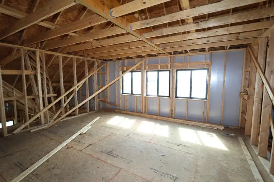 In-progress construction of a new home in Sienna 65' Homesites, Missouri City, TX (Image 10). In-progress construction of a new home in Sienna 65' Homesites, Missouri City, TX (Image 10).