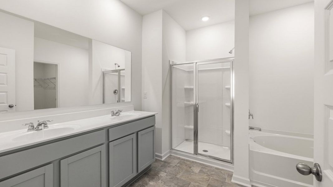 Furnished interior view inside a new home in The Abbey at Trolley Run Station, Aiken (Image 7). Furnished interior view inside a new home in The Abbey at Trolley Run Station, Aiken (Image 7).