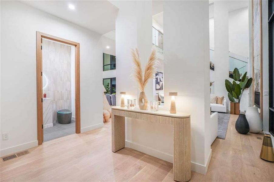 Furnished interior view inside a new home in , Roswell (Image 71). Furnished interior view inside a new home in , Roswell (Image 71).