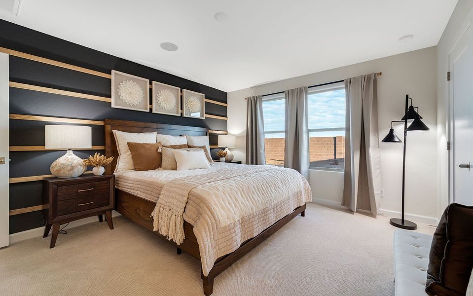 Furnished interior view inside a new home in Bay Creek, Baytown (Image 18).