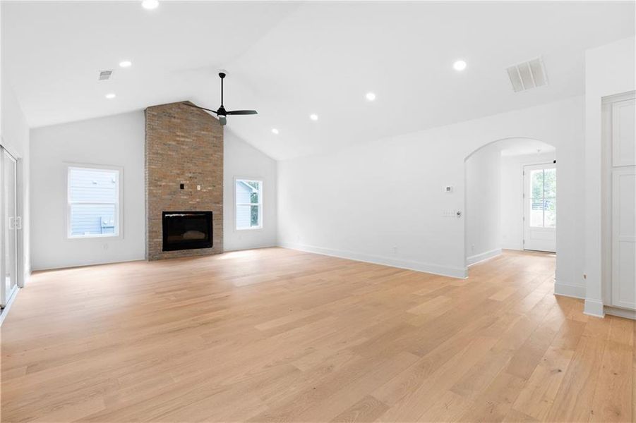 Spacious, unfurnished interior of a new home in , Canton (Image 21). Spacious, unfurnished interior of a new home in , Canton (Image 21).