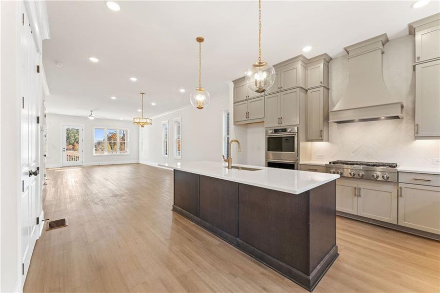Furnished interior view inside a new home in Archerfield, Smyrna (Image 12).