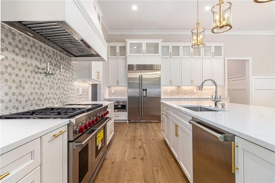 Furnished interior view inside a new home in , Brookhaven (Image 11).