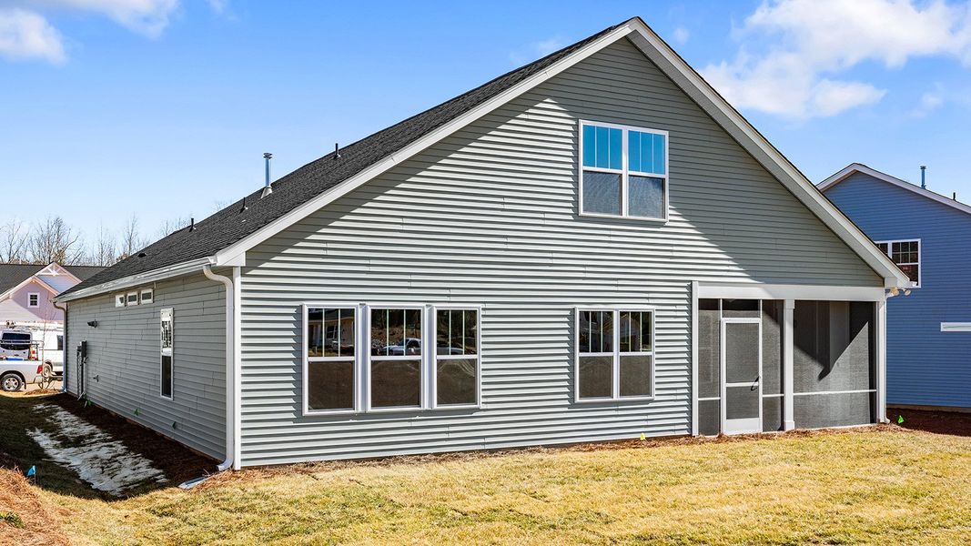 Exterior details and patio area of a home in Brayden, Advance (Image 22).