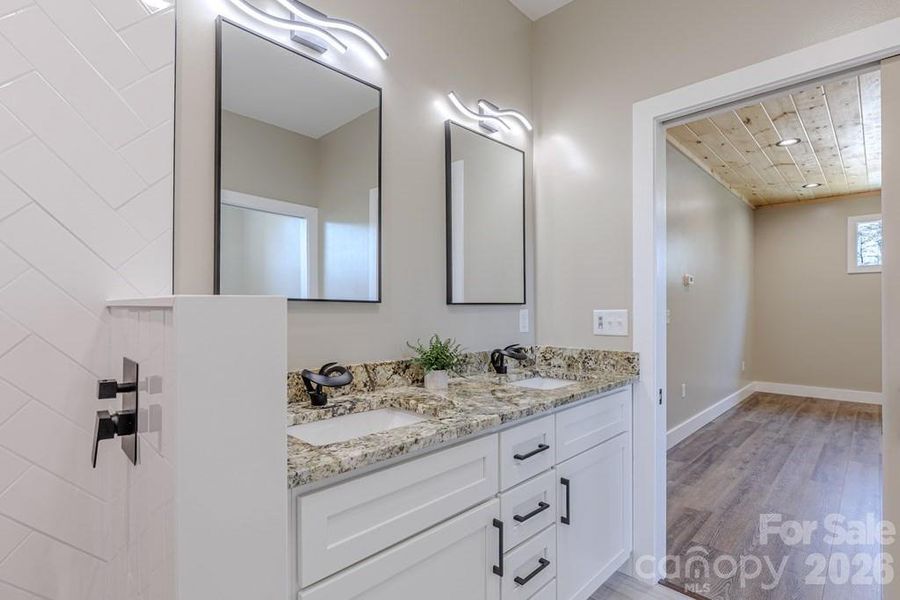 Furnished interior view inside a new home in , Whittier (Image 13).