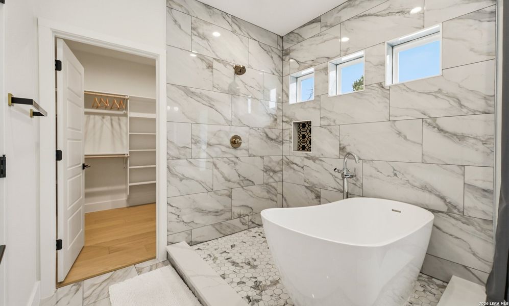 Furnished interior view inside a new home in , San Antonio (Image 27).