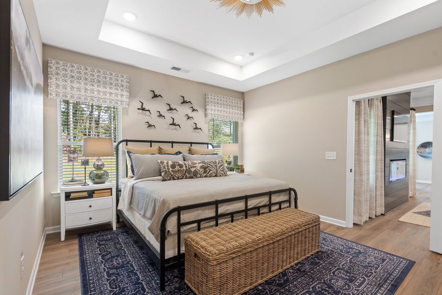 Furnished interior view inside a new home in Maddox Station, Eatonton (Image 28). Furnished interior view inside a new home in Maddox Station, Eatonton (Image 28).