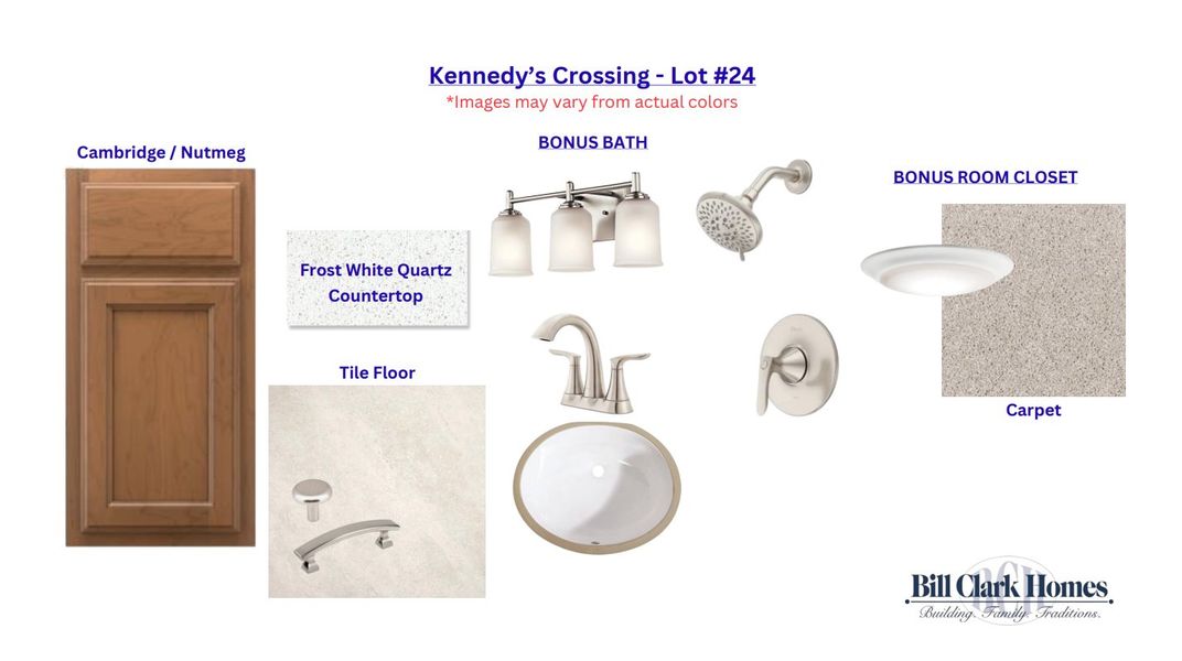 Sample of building materials used in homes in Kennedy's Crossing, Grimesland (Image 4).