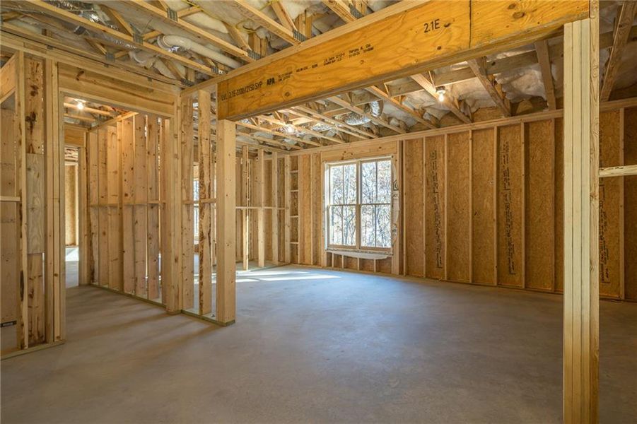 In-progress construction of a new home in , Ball Ground, GA (Image 59).