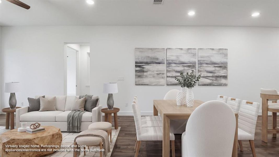 Furnished interior view inside a new home in Avondale, Fate (Image 5).