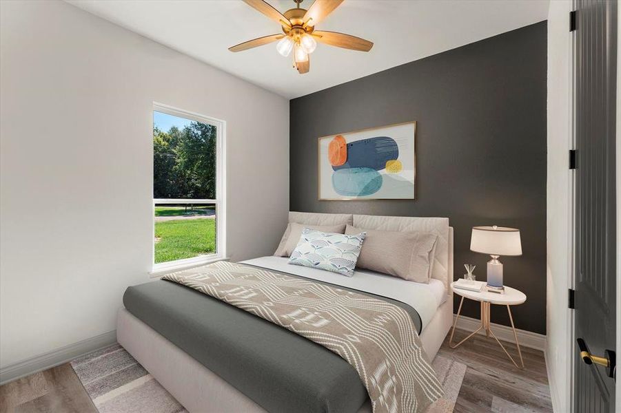 Furnished interior view inside a new home in , Trinidad (Image 24). Furnished interior view inside a new home in , Trinidad (Image 24).