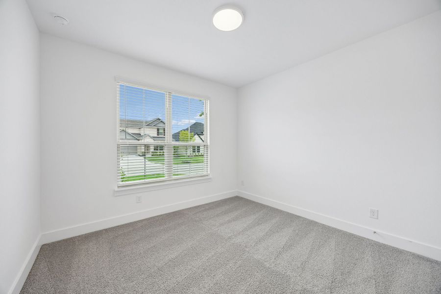 Spacious, unfurnished interior of a new home in Painted Tree Woodland West, McKinney (Image 27). Spacious, unfurnished interior of a new home in Painted Tree Woodland West, McKinney (Image 27).
