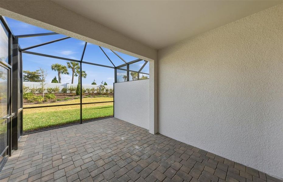 Exterior details and patio area of a home in Talon Preserve on Palmer Ranch, Nokomis (Image 22).