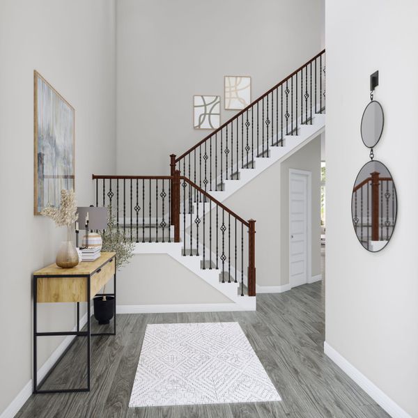 Furnished interior view inside a new home in Trillium, Richmond (Image 4).