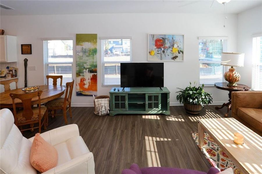 Furnished interior view inside a new home in Laurelwood, Douglasville (Image 32).