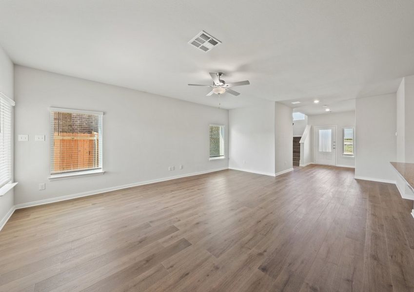 Representative unfurnished interior of a home built from the Azalea by LGI Homes in Southaven, Hutchins (Image 8).