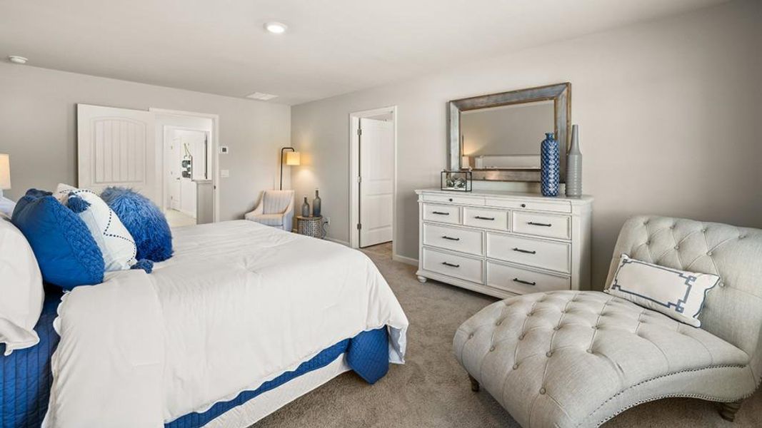 Furnished interior view inside a new home in Thompson Ridge, Dallas (Image 10).