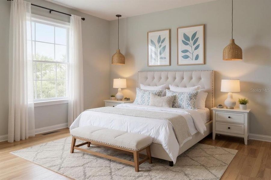 Furnished interior view inside a new home in , Sarasota (Image 9).