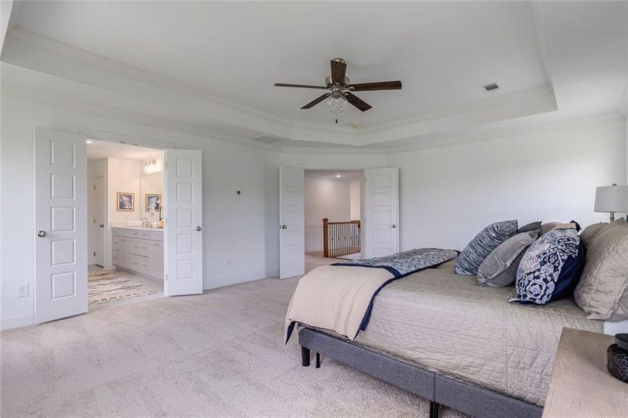 Furnished interior view inside a new home in , Watkinsville (Image 77).