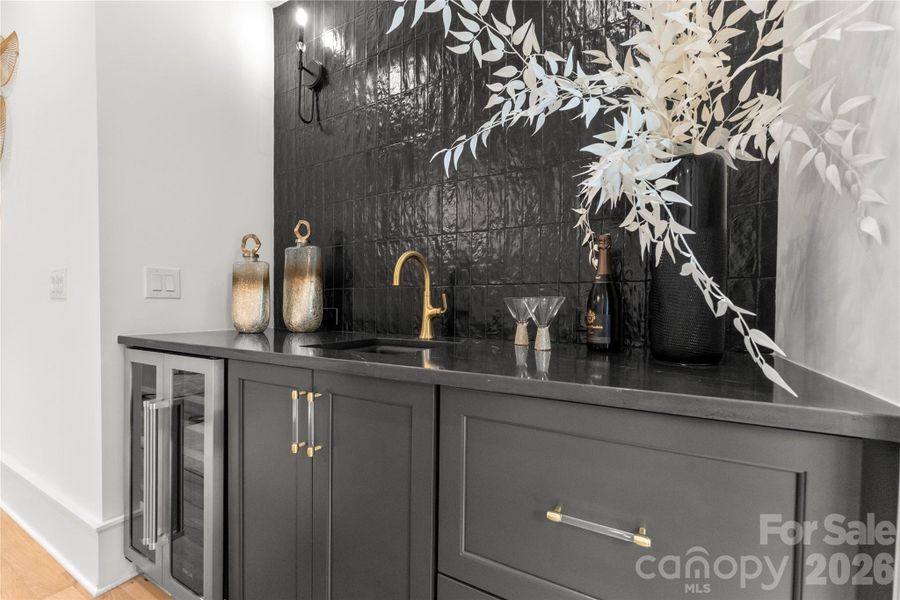 Wet bar in family room Wet bar in family room