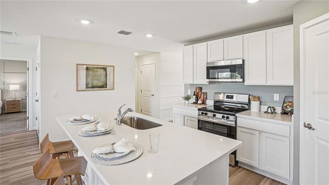 Furnished interior view inside a new home in McGinley Landing, Ocala (Image 15).