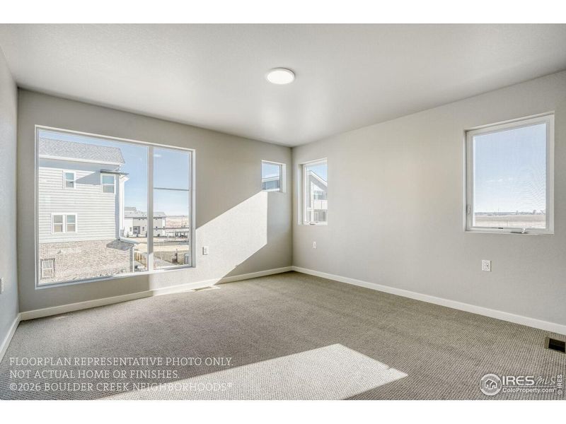 Spacious, unfurnished interior of a new home in Baseline, Broomfield (Image 23). Spacious, unfurnished interior of a new home in Baseline, Broomfield (Image 23).