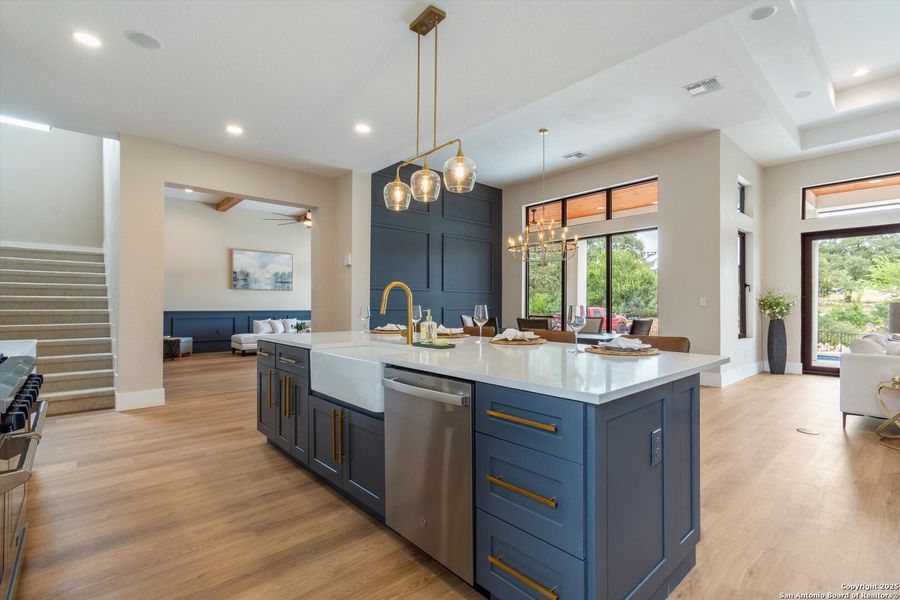 Furnished interior view inside a new home in , New Braunfels (Image 53). Furnished interior view inside a new home in , New Braunfels (Image 53).