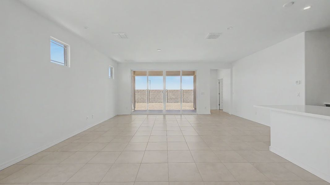 Furnished interior view inside a new home in Teravalis, Buckeye (Image 15). Furnished interior view inside a new home in Teravalis, Buckeye (Image 15).