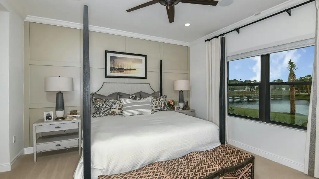 Furnished interior view inside a new home in Vicenza Real Estate and Homes for Sale in North Venice, FL - Neal Communities, Nokomis (Image 14).
