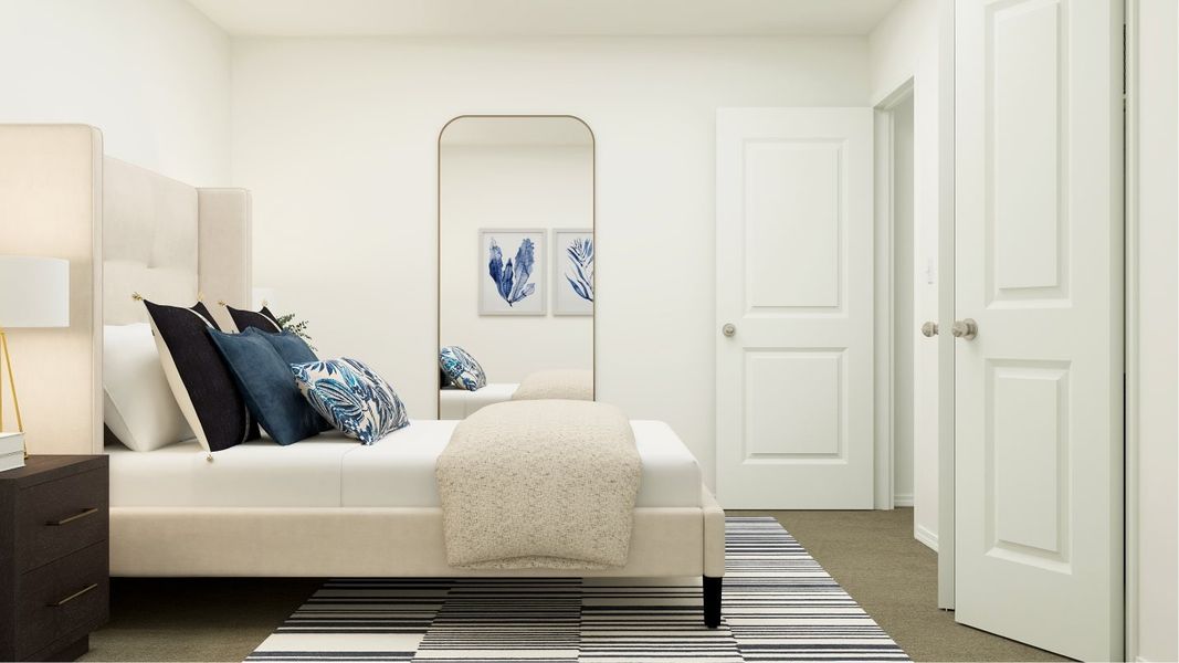 Representative furnished interior of a home built from the Windyhill by Lennar in The Colony: Ridgepointe and Claremont Collections, Bastrop (Image 17).