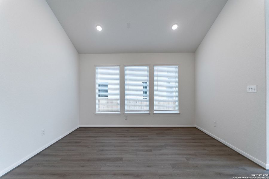 Spacious, unfurnished interior of a new home in The Woodlands at Medina Hills, Mico (Image 12).