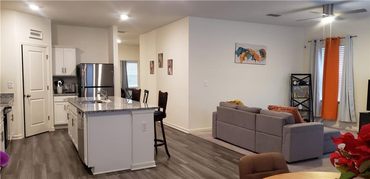 Furnished interior view inside a new home in Greyson Parc, Locust Grove (Image 10).
