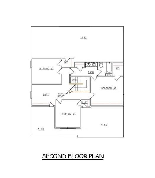 2D floor plan layout of this home in Conner Springs, Social Circle, GA (Image 3).