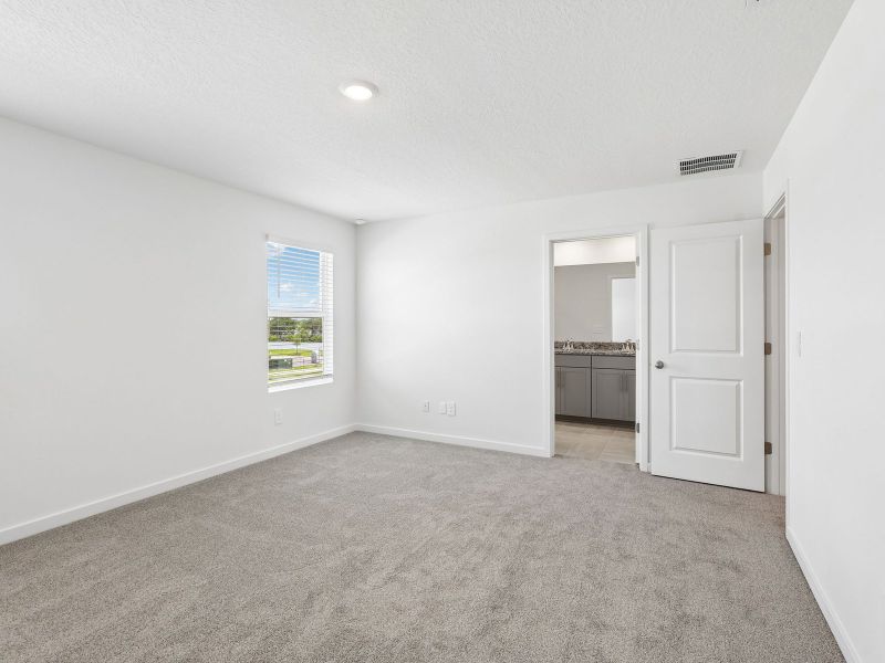 Spacious, unfurnished interior of a new home in The District at Oakleaf - The Grove, Middleburg (Image 11). Spacious, unfurnished interior of a new home in The District at Oakleaf - The Grove, Middleburg (Image 11).
