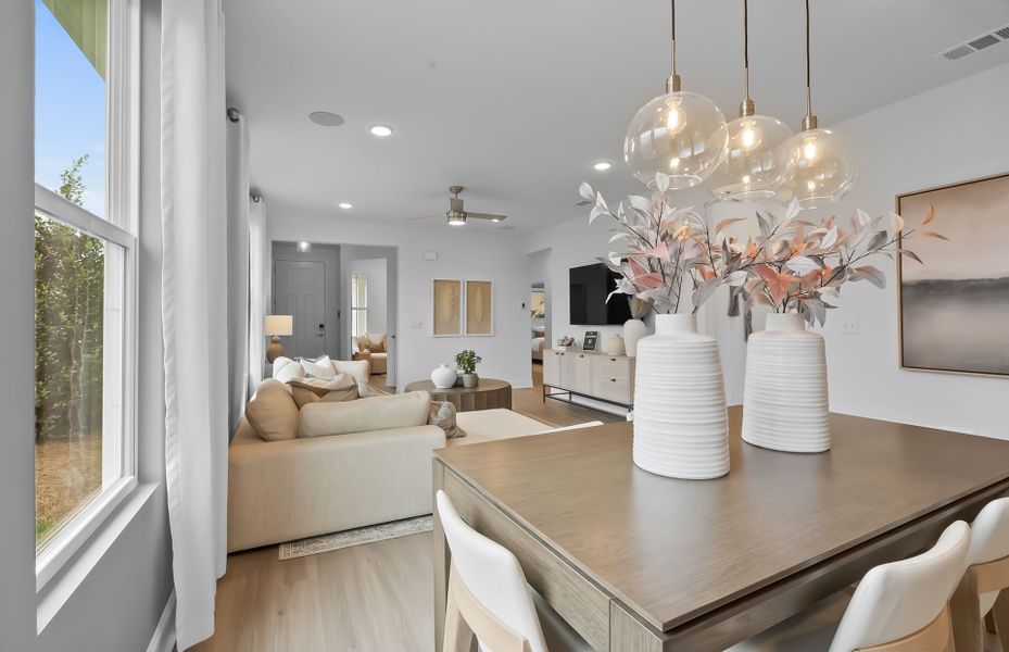 Furnished interior view inside a new home in Del Webb Southern Harmony, Murfreesboro (Image 10).