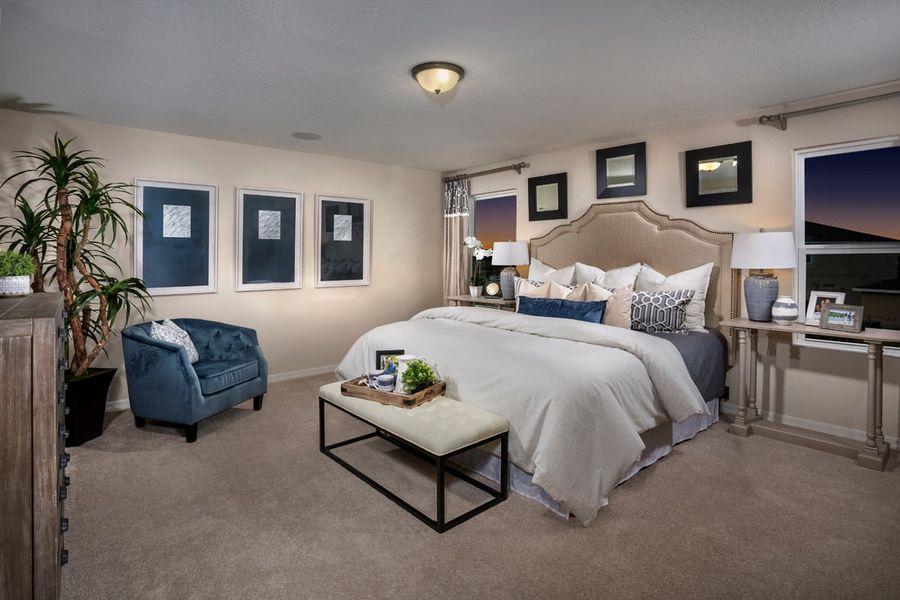 Representative furnished interior of a home built from the 2716 by KB Home in Gardens at Waterstone II, Palm Bay (Image 7).