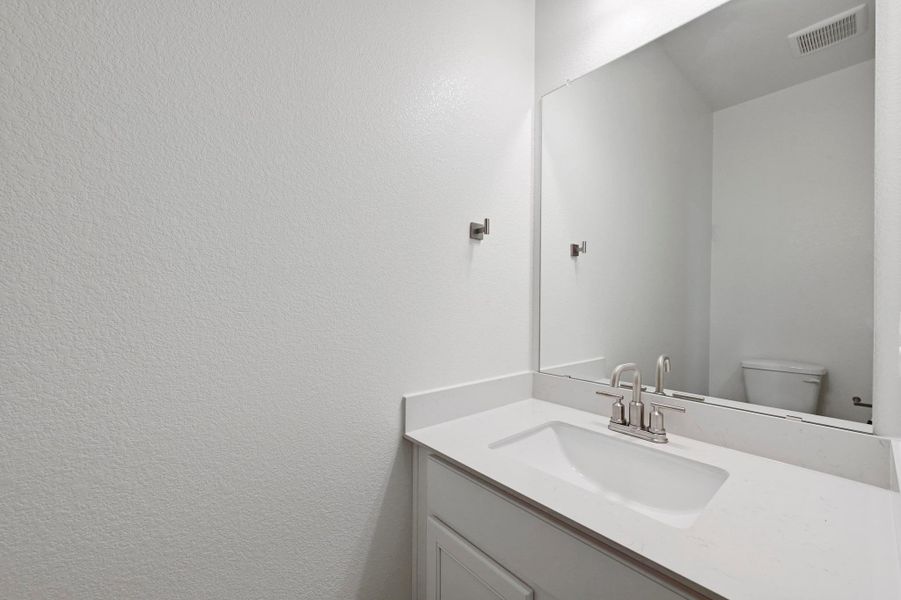 Close-up of interior finishes inside a home in Creekside at Estancia, Austin (Image 13).