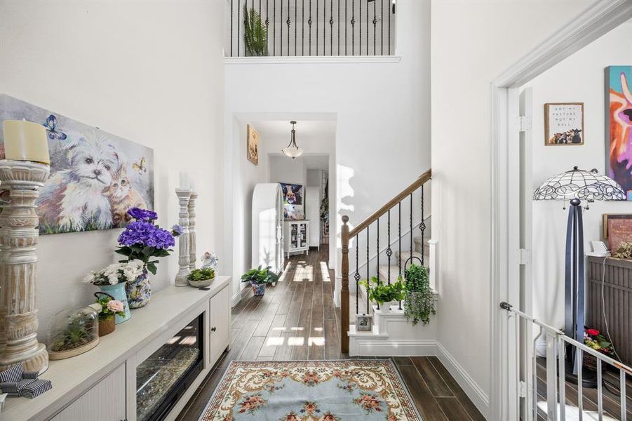 Furnished interior view inside a new home in Stone River Glen, Royse City (Image 26). Furnished interior view inside a new home in Stone River Glen, Royse City (Image 26).