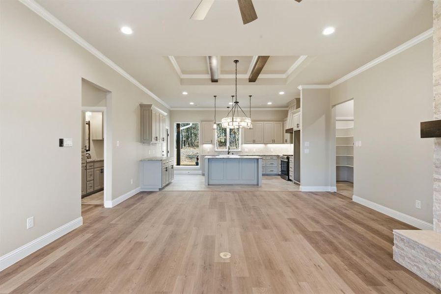 Furnished interior view inside a new home in Monarch Manor, Poolville (Image 8).