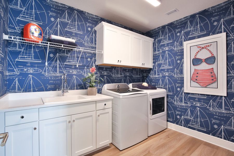 Representative furnished interior of a home built from the Artistry by Neal Communities in Palm Grove, Bradenton (Image 12).