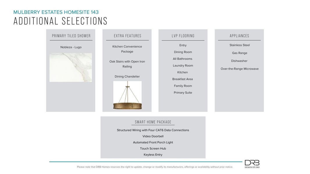 Furnished interior view inside a new home in Mulberry Estates, Simpsonville (Image 31).