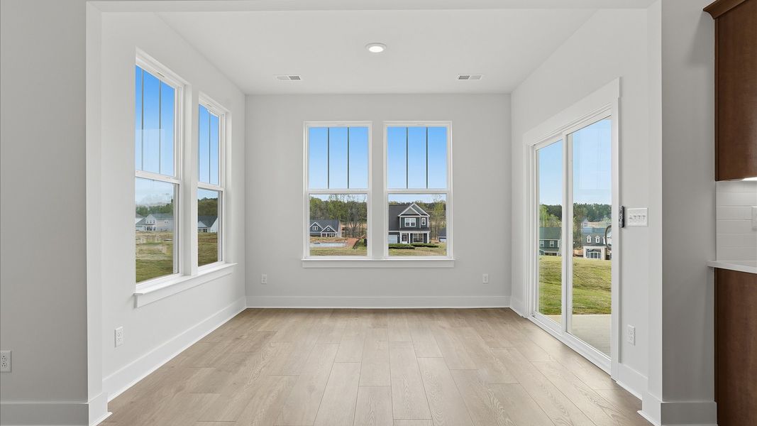 Furnished interior view inside a new home in Iris Meadows, Moore (Image 12).