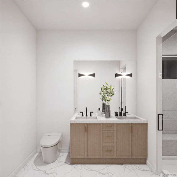 Furnished interior view inside a new home in , Granby (Image 14).