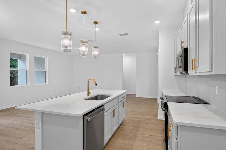 Furnished interior view inside a new home in Tyson Reserve, St. Cloud (Image 8).
