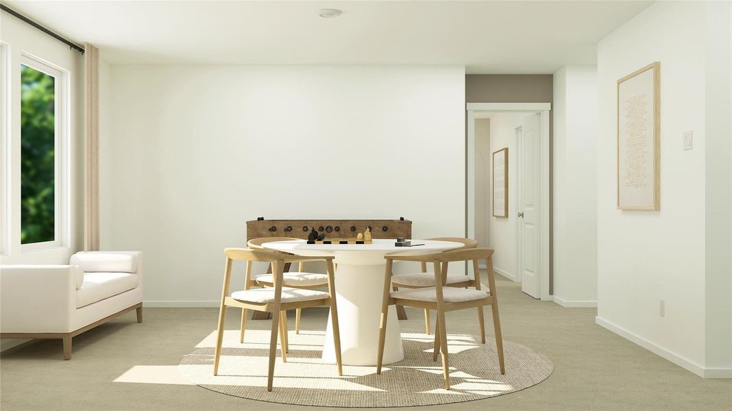 Furnished interior view inside a new home in , Jarrell (Image 15). Furnished interior view inside a new home in , Jarrell (Image 15).