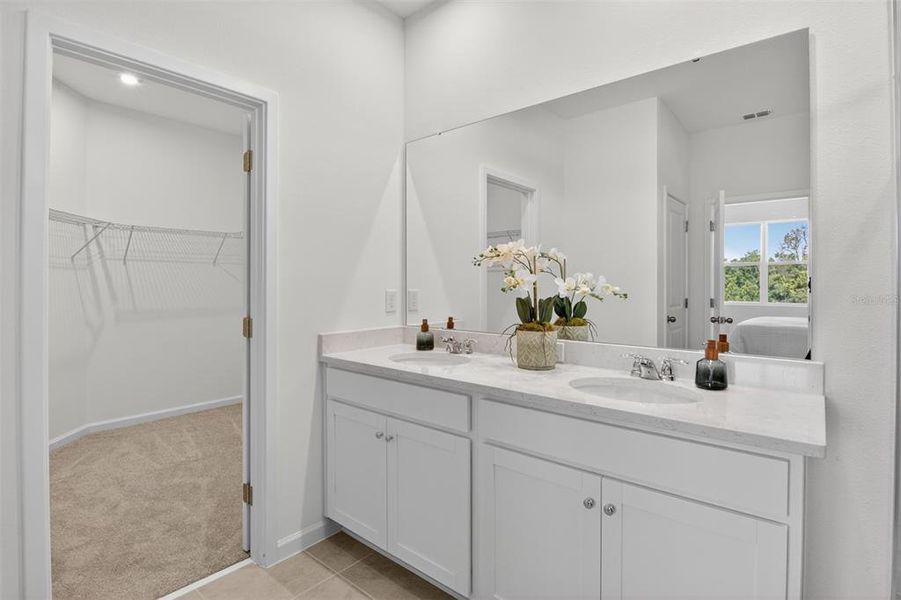 Furnished interior view inside a new home in Rainwood, Groveland (Image 10).