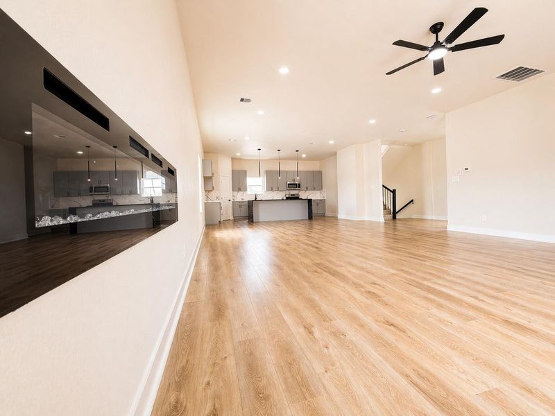 Living / Dining Room Combo - 2nd Floor